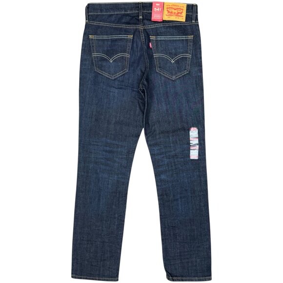 NWT Men's LEVI'S 541 Athletic Fit Dark Wash Stretch Denim Jeans | Size 30 x‎ 32 - Picture 4 of 14